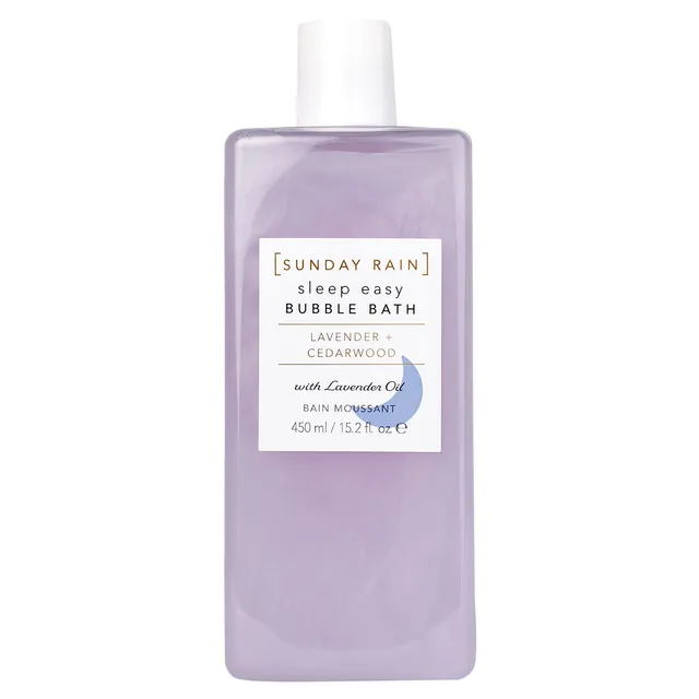 SUNDAY RAIN Lavender & Cedarwood Sleep Easy Bubble Bath 450ml