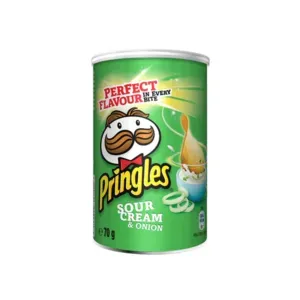 Pringles hapukoore ja sibula kartulikrõpsud 70g