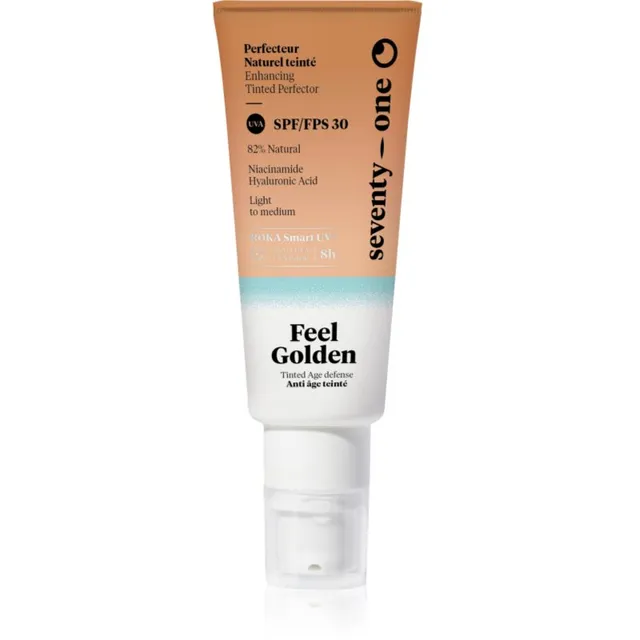SeventyOne Feel Golden SPF30 Tooniv päevitusvedelik näole SPF 30 40 ml