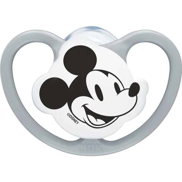 NUK Perfect Match AIR Disney lutt Grey 0-6m 1 tk