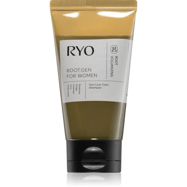 RYO Root:Gen Hair Loss Care Shampoo Tugevdav šampoon juuste väljalangemise vastu naistele 100 ml