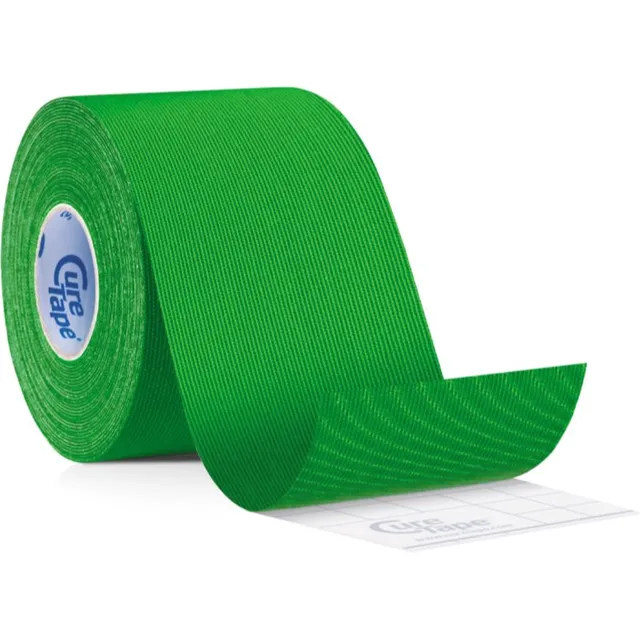CureTape® Classic fikseeriv sporditeip värv Green 5 m