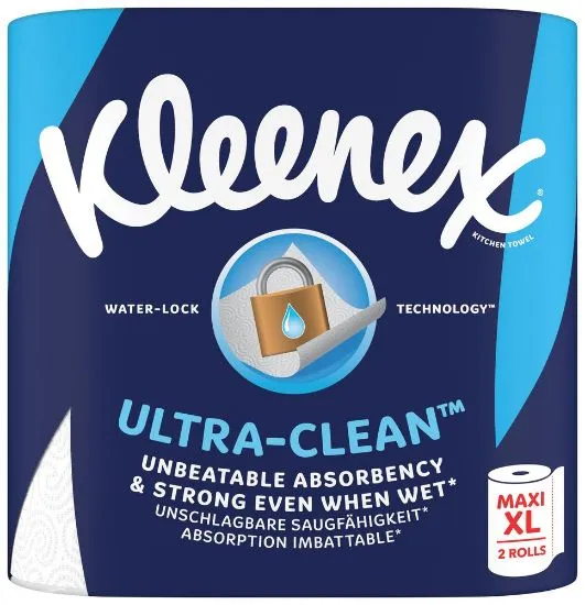 Kleenex paberkäterätt Ultra-Clean 2 rulli 74 lehte