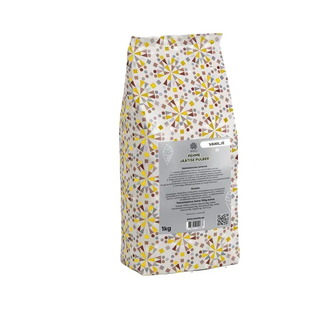Vanilje pehme jäätise pulber, REVALA, 1 kg