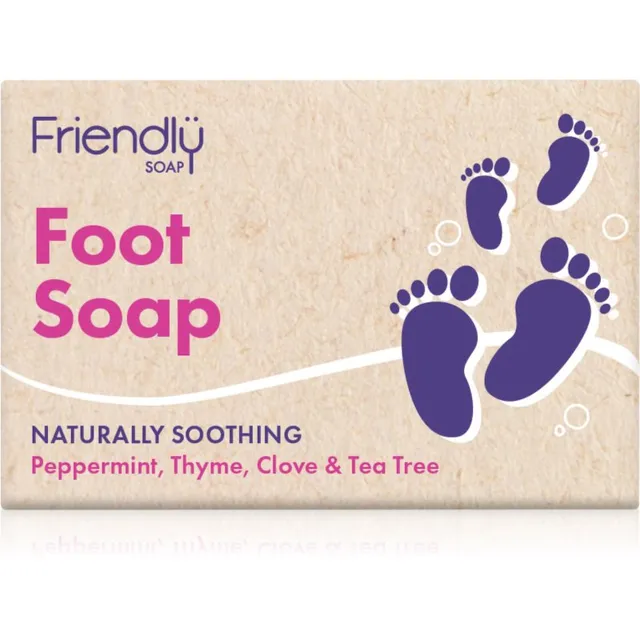 Friendly Soap Foot Soap Looduslik seep jalgadele 95 g