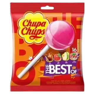 Chupa Chups Pulgakommid kotis Best of Bag 10tk