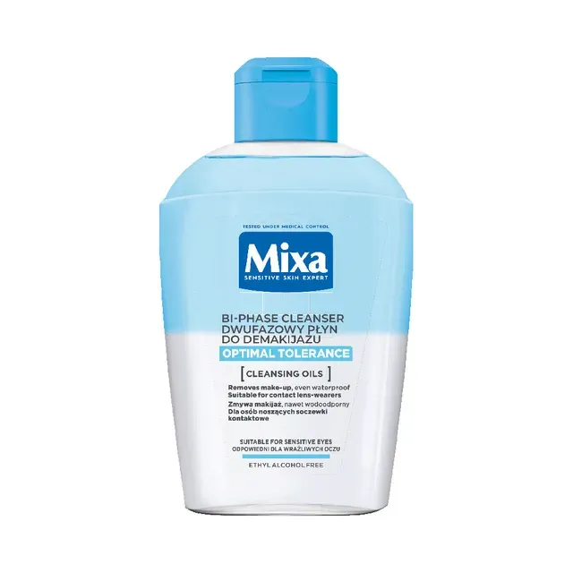 Silmameigieemaldaja tundlikule nahale, MIXA, 125 ml