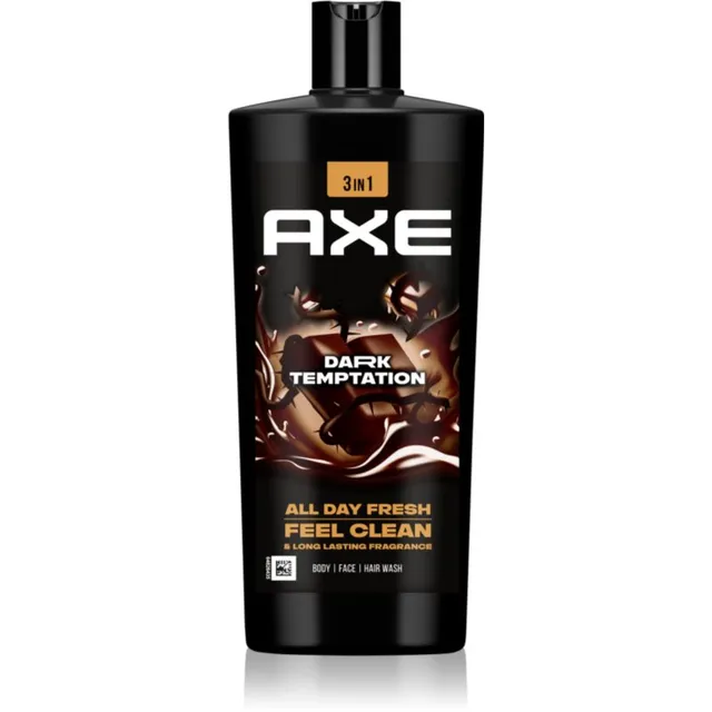 Axe Dark Temptation Dušigeel näole, kehale ja juustele 700 ml
