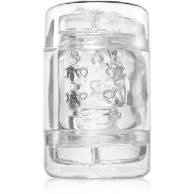 FPPR Double Sided Mouth & Vagina Transparent Meeste Masturbaator 11 cm