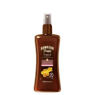 Kuivõli Hawaiian Tropic päevituseks kookos&guava SPF20 medium 200ml