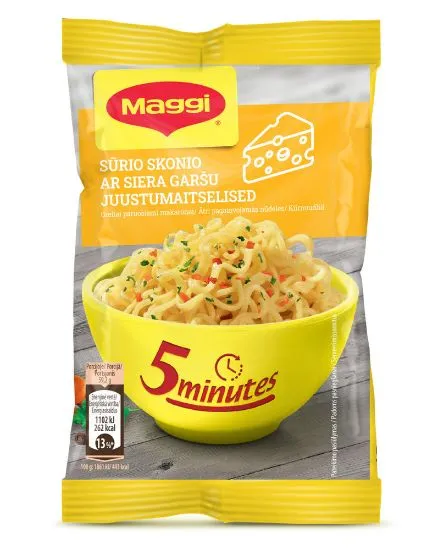 Maggi kiirnuudlid juustumaitselised, 59,2g