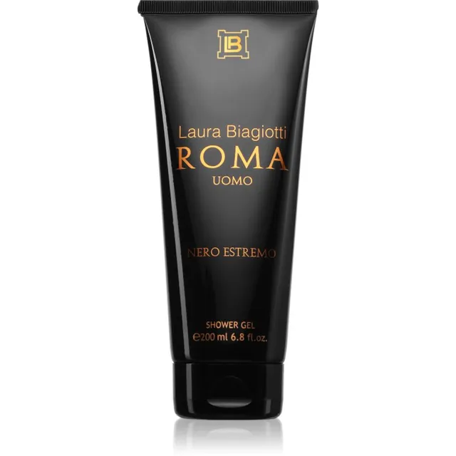 Laura Biagiotti Roma Uomo Nero Estremo Dušigeel meestele 200 ml