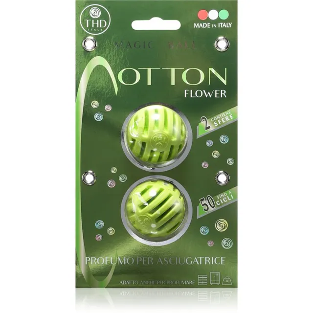 THD Cotton Flower pesukuivati lõhnakuulid 2 tk