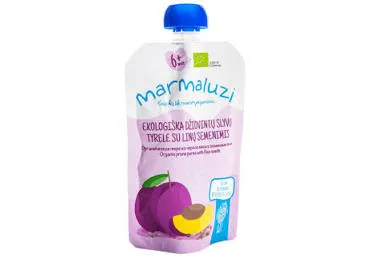 Ök.ploomipüree MARMALUZI 90g 6k