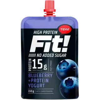 Proteiinijogurt mustika, FIT, 150 g