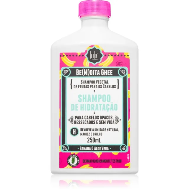 Lola Cosmetics BE(M)DITA GHEE SHAMPOO DE HIDRATAÇÃO Niisutav šampoon 250 ml