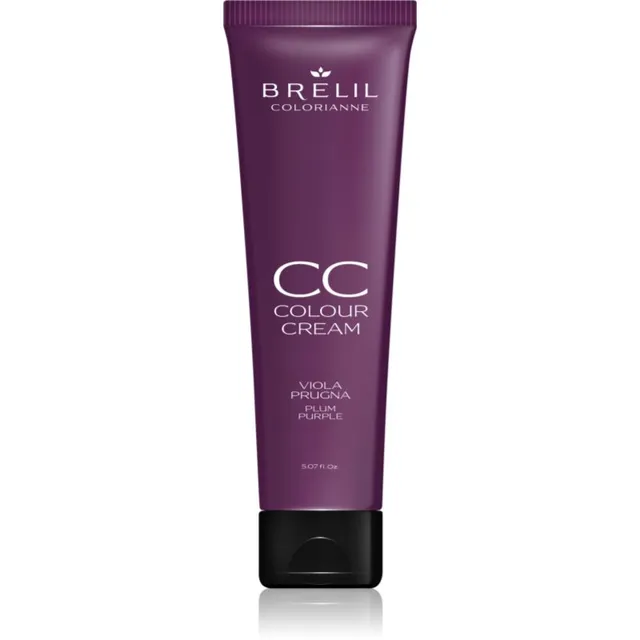 Brelil Professional CC Colour Cream värviv kreem kõigile juuksetüüpidele varjund Plum Purple 150 ml