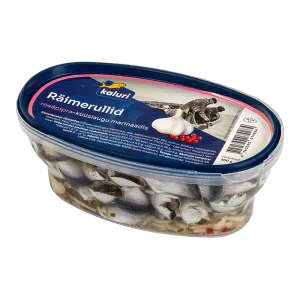 Räimerullid rosèpipra-küüslaugu marinaadis, KALURI, 300 g