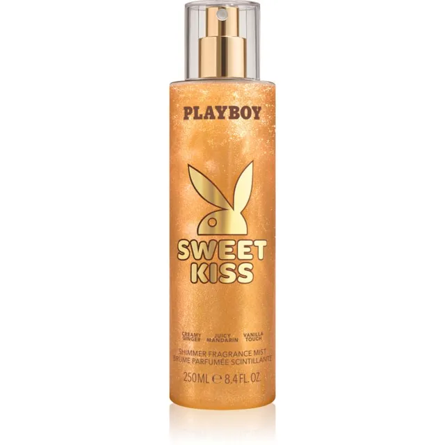 Playboy Sweet Kiss Kehapihusti sädelusega naistele 250 ml