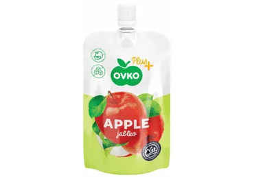 Puuviljapüree OVKO Plus õun 120g