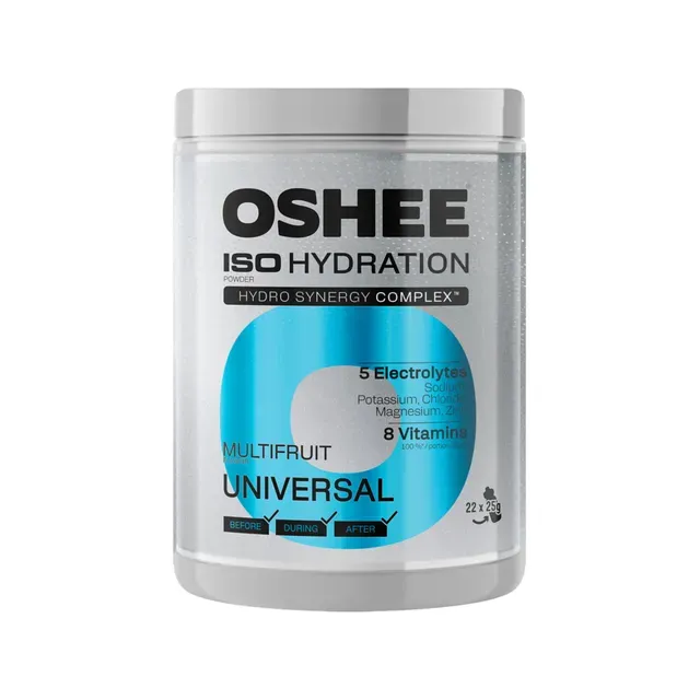 Spordijoogipulber Multifruit Universal, OSHEE, 550 g
