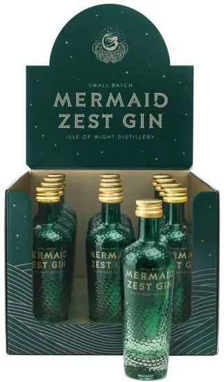 Mermaid Zest Gin MINI 40% 5cl