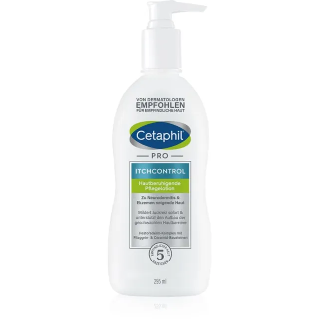 Cetaphil PRO ItchControl Lotion Kehapiim kuivale ja atoopilisele nahale 295 ml
