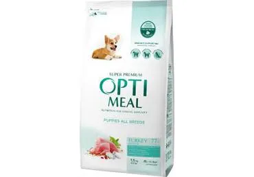Kuivtoit kutsikatele kalk.OPTIMEAL 1.5kg