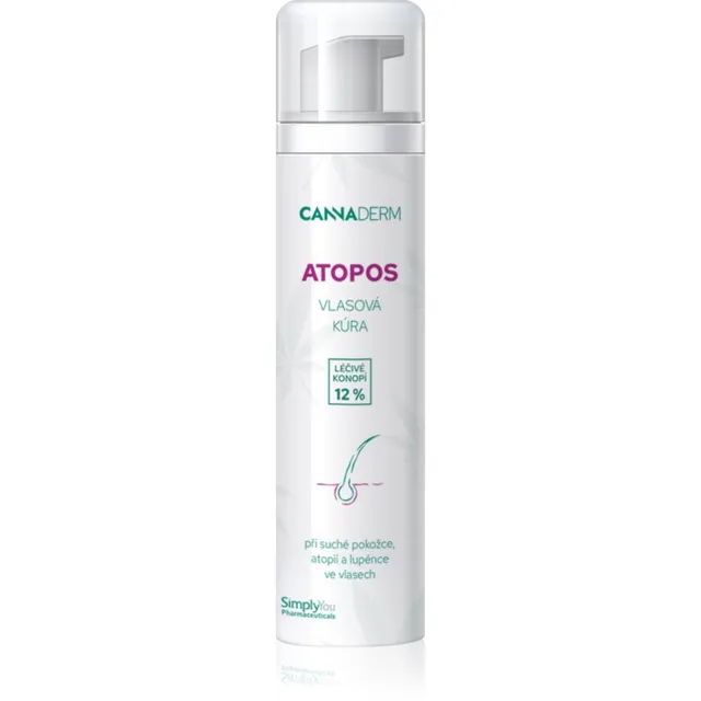 Cannaderm Atopos Sensitive scalp treament Intensiivhooldus ärritunud peanahale 100 ml