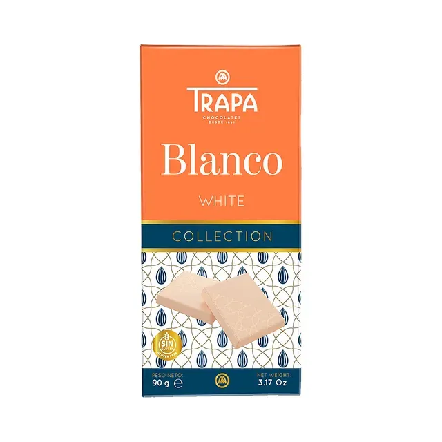 Valge sokolaad, TRAPA, 90g