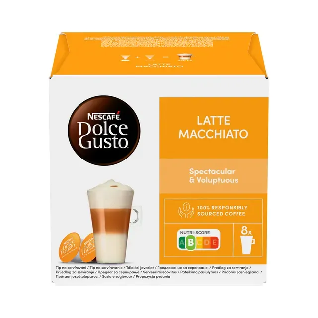 Kohvikapslid Dolce Gusto Latte Macchiato, NESCAFE, 16 tk