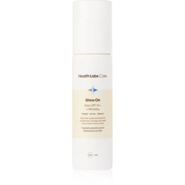 Health Labs Care Glow On SPF 50+ with Melanin Päevakreem SPF 50+ 50 ml