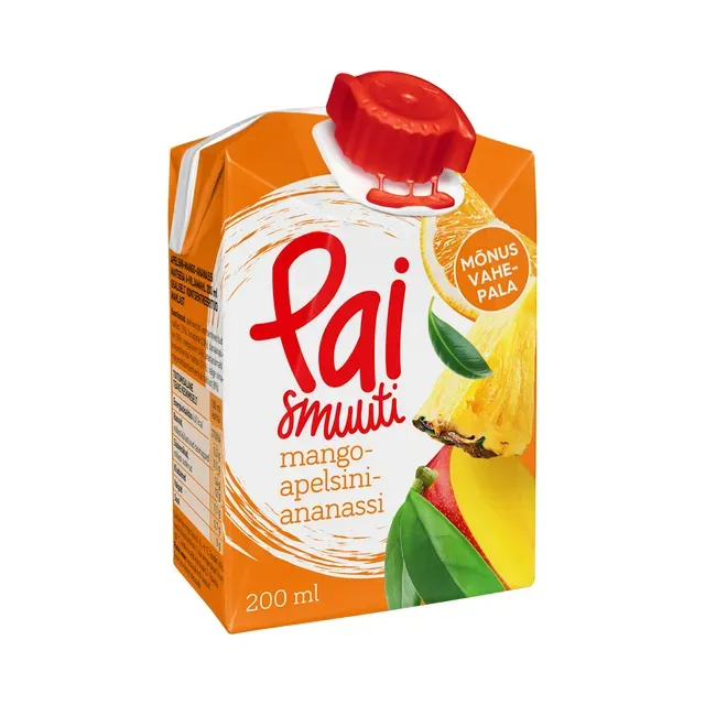 Mango-apels-ananassi smuuti, PAI, 200 ml