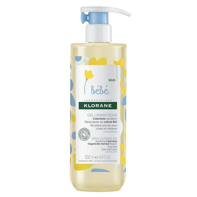 KLORANE Baby Gentle Cleansing Gel With Calendula 500ml