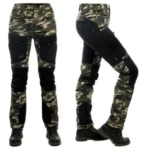 Püksid naistele, stretšpaneelidega ja vetthülgavad, camo, Active Stretch (Arrak Outdoor)