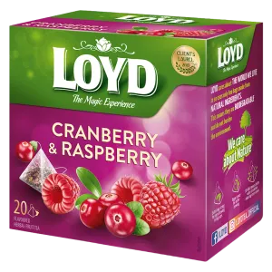 Loyd marjatee 20*2g jõhvika-vaarika
