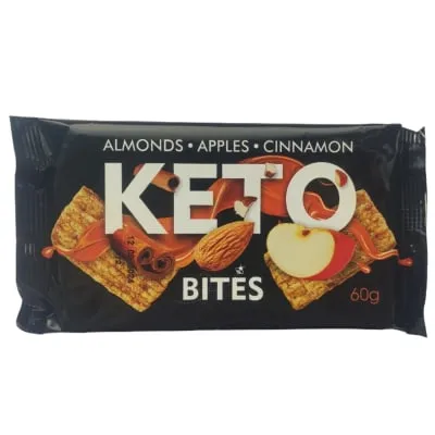 Mandlibatoon õuna-kaneeli Keto Bites 60g