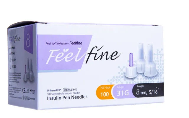 INSULIININÕELAD SMS FEELFINE 31G 8MM N100