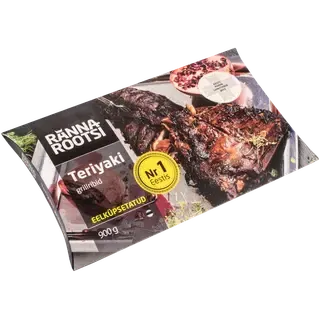 Grill-ribi teriyaki eelküpsetatud, RANNAROOTSI, 900 g