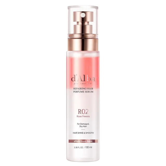 D'ALBA Repairing Hair Perfume Serum R02 Rose Freesia 100ml