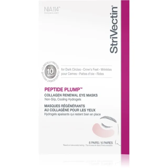 StriVectin Peptide Plump™ Collagen Renewal Eye Mask Silma hüdrogeelmask 6 paar