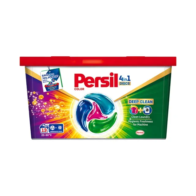 Pesukapslid Discs 4in1 Color 13pk, PERSIL, 13 tk