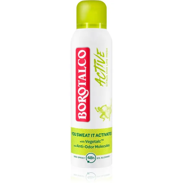Borotalco Active Citrus & Lime Pihustatav deodorant 48 tundi 150 ml