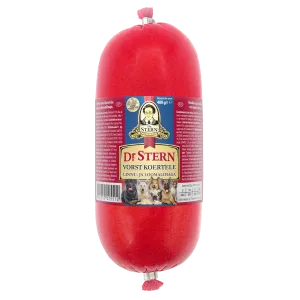Täistoit koerale, vorst linnu ja loomalihast, DR.STERN, 400g