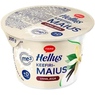 Keefirimaius vanilje, HELLUS, 200 g