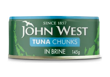 Tuunikalatükid om.mahl.JOHN WEST,EO 145g
