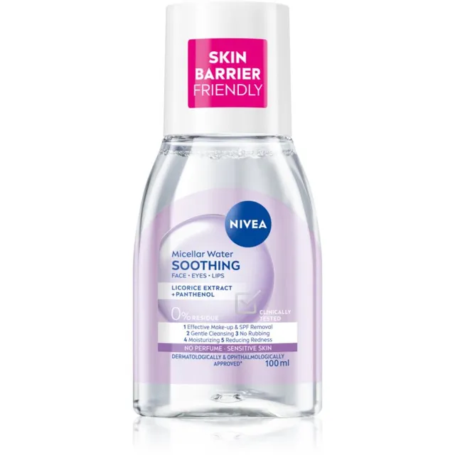 NIVEA Micellar Soothing Mitsellaarne puhastusvesi tundlikule nahale 100 ml