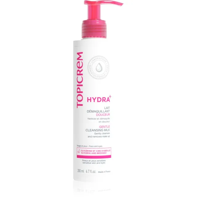 Topicrem UH FACE Gentle Cleansing Milk Õrn puhastuspiim tundlikule ja kuivale nahale 200 ml