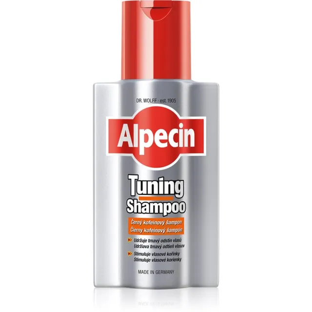 Alpecin Tuning Shampoo Tooniv šampoon esimestele hallidele juustele 200 ml