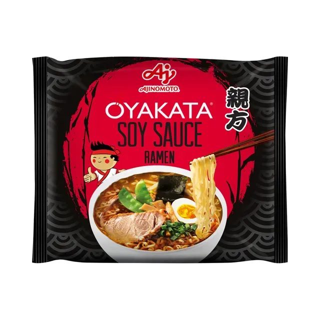 Ramen sojakastme maitseline kiirnuudlisupp, OYAKATA, 83 g